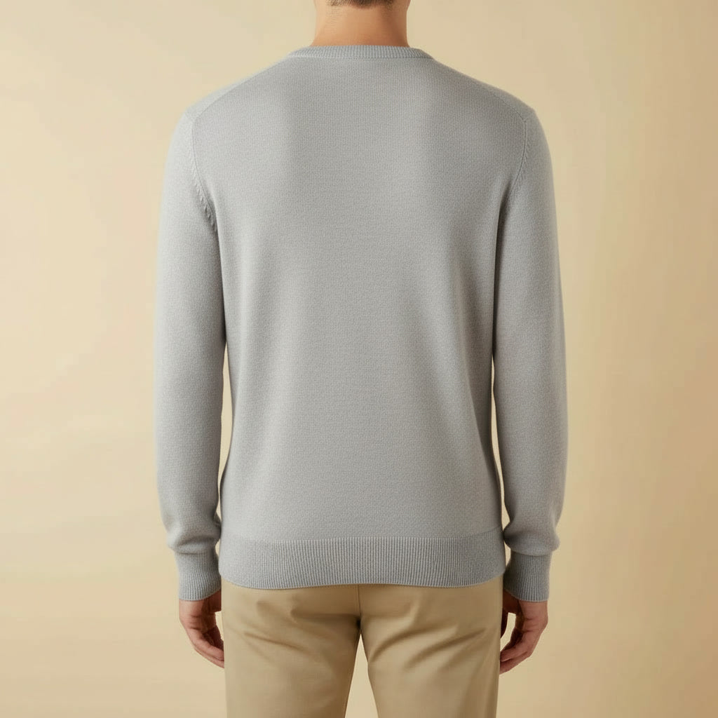 Suéter Merino Decote O