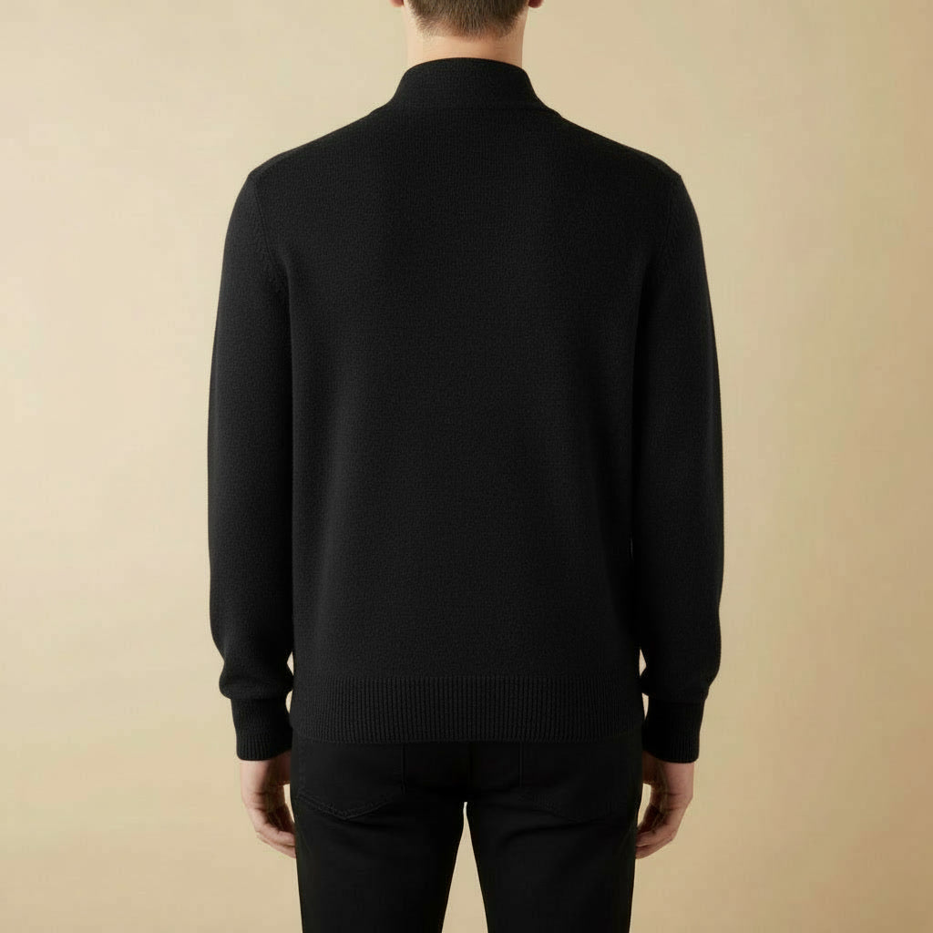 Suéter Merino Meia-Gola