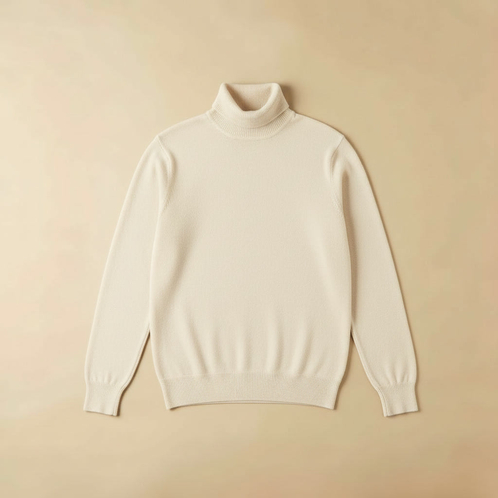 Suéter Merino Gola Tartaruga