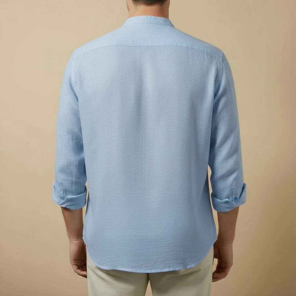 Camisa Linho Gola Padre