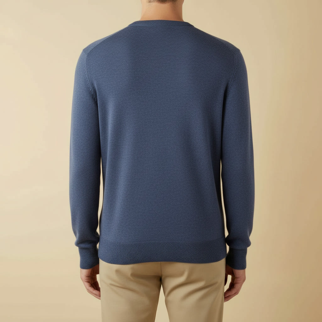 Suéter Merino Decote O