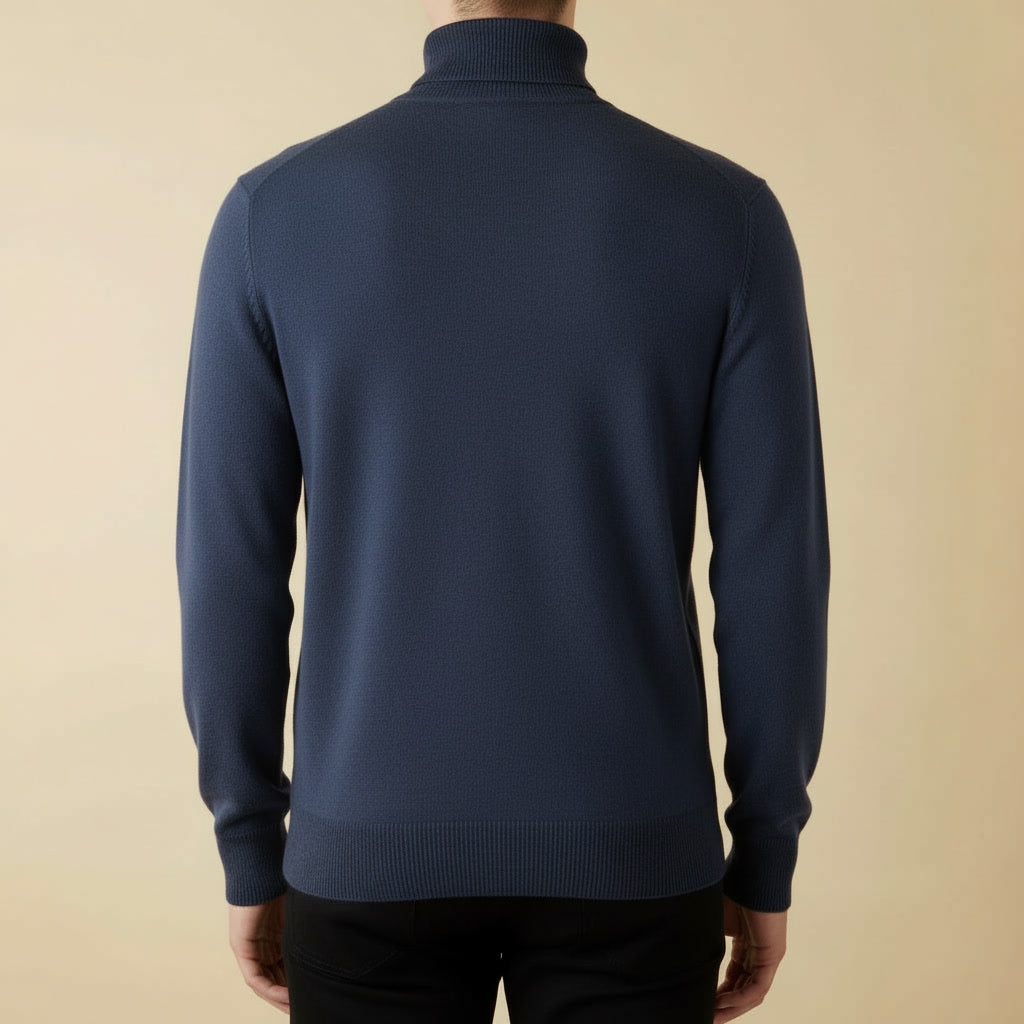 Suéter Merino Gola Tartaruga