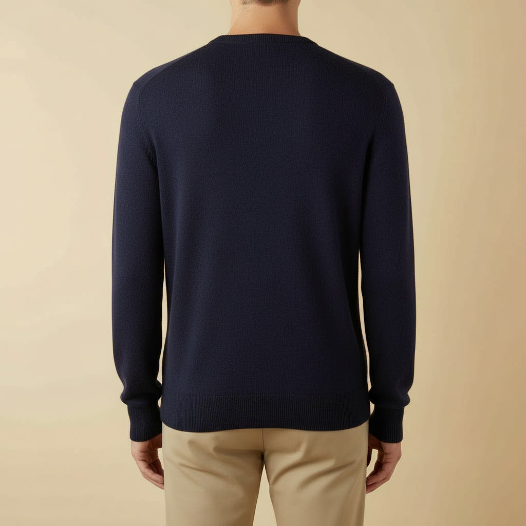 Suéter Merino Decote O