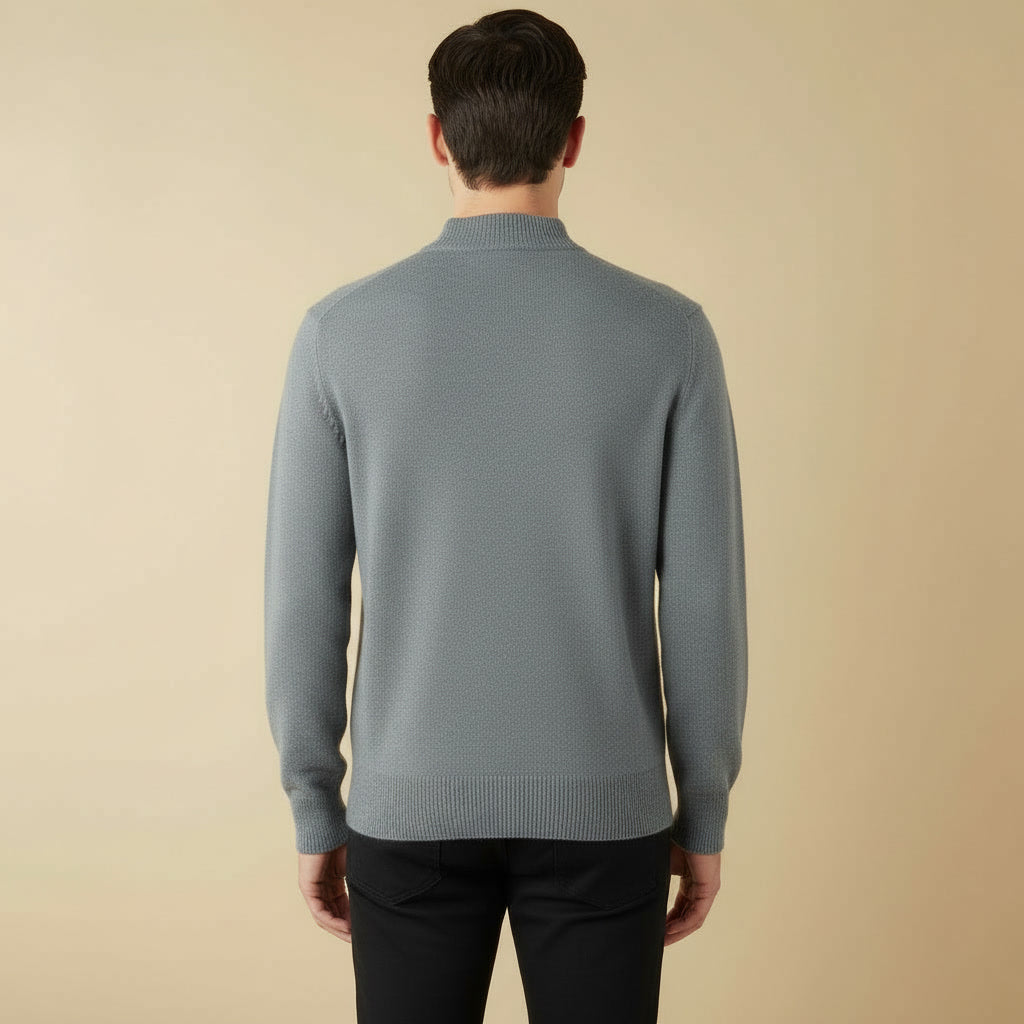 Suéter Merino Meia-Gola