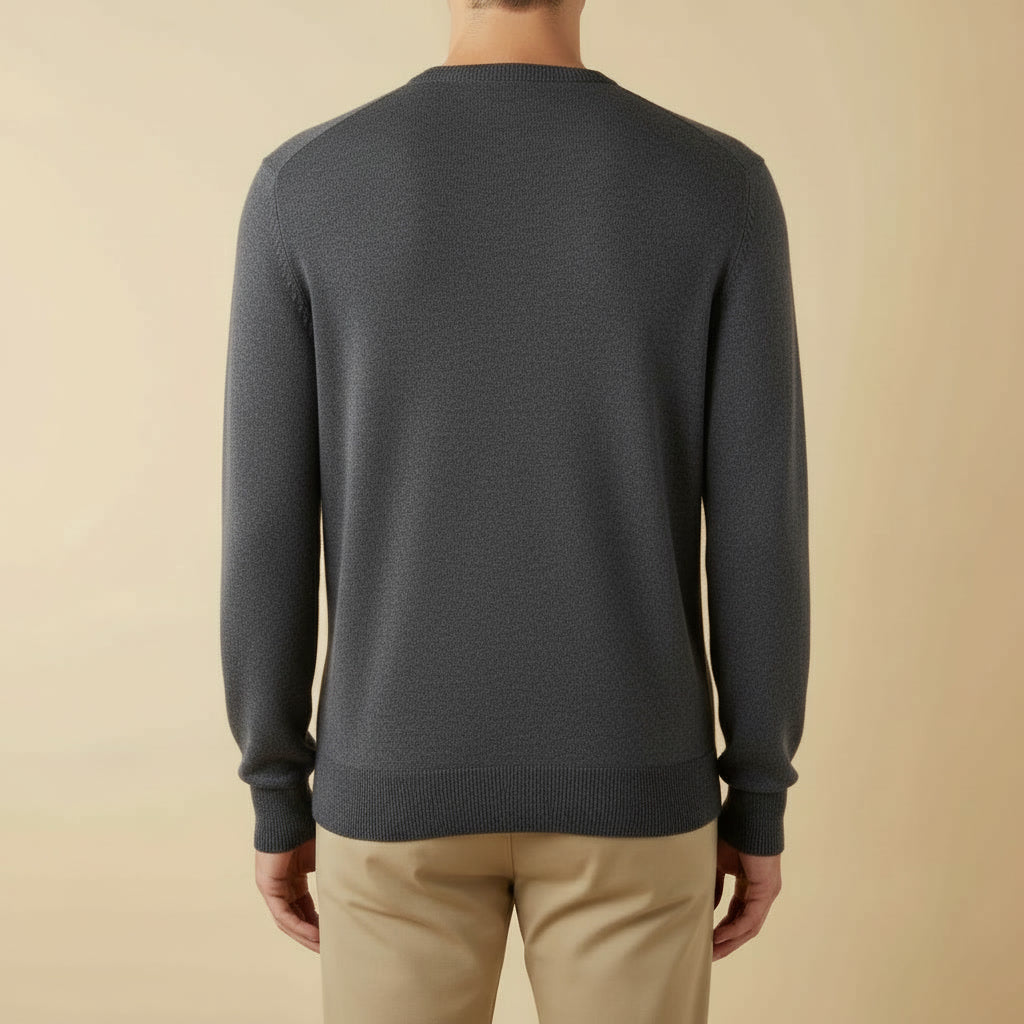 Suéter Merino Decote O