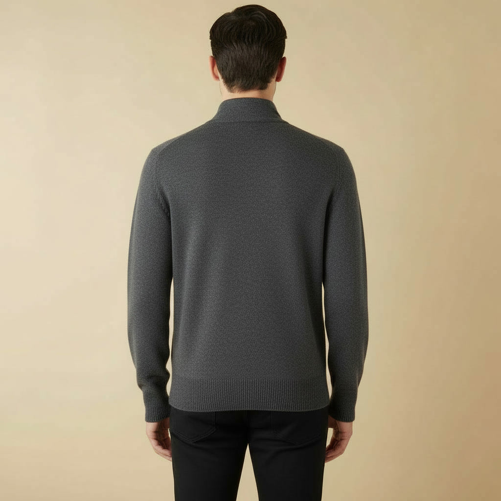 Suéter Merino Meia-Gola