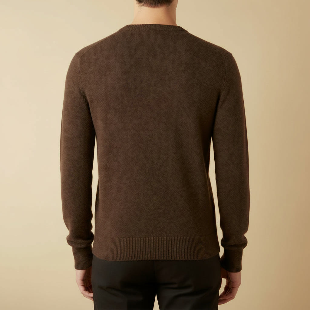 Suéter Decote V Cashmere