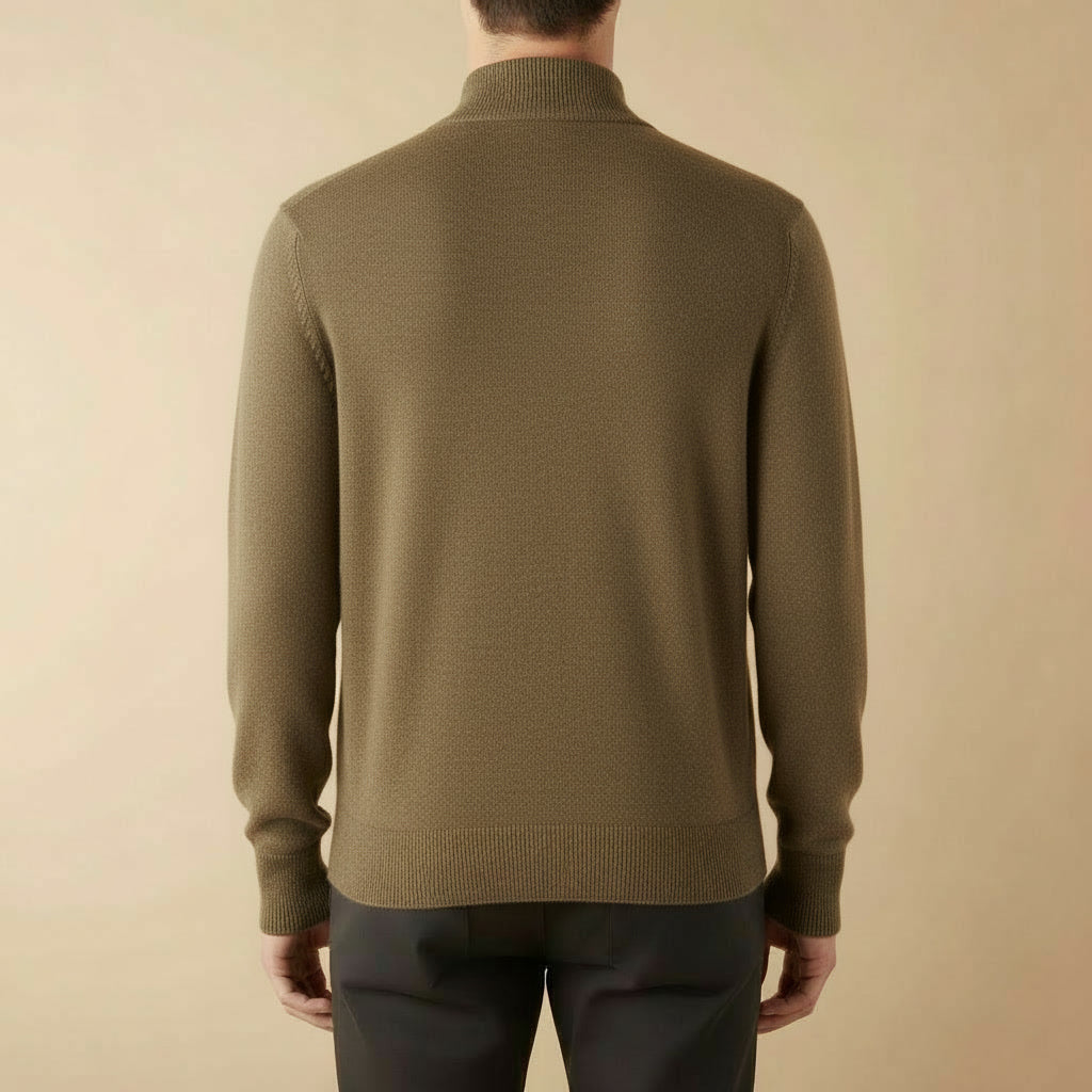 Suéter Merino Gola Alta