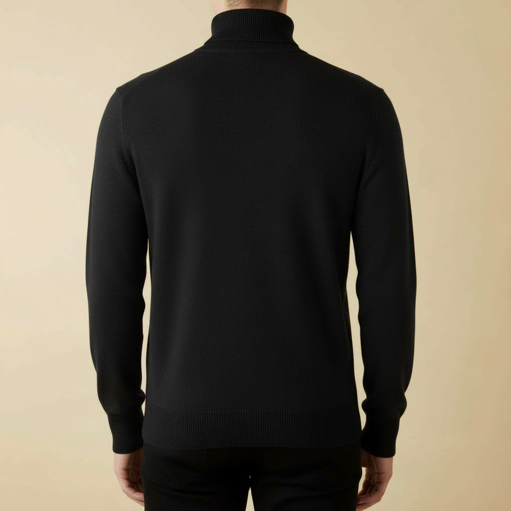 Suéter Merino Gola Tartaruga