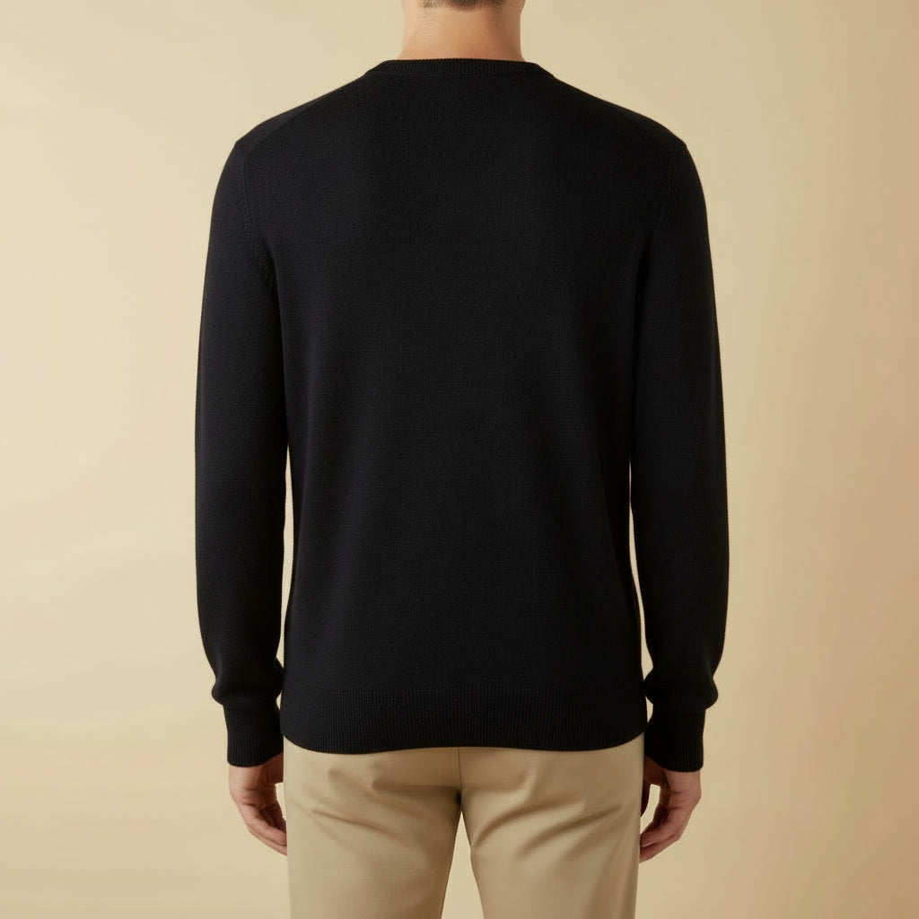 Suéter Merino Decote O