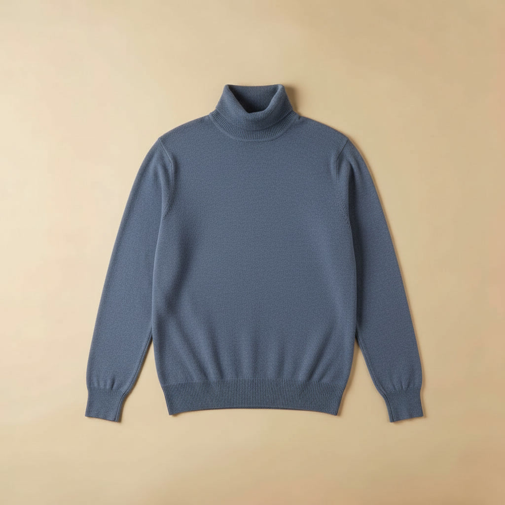 Suéter Merino Gola Tartaruga