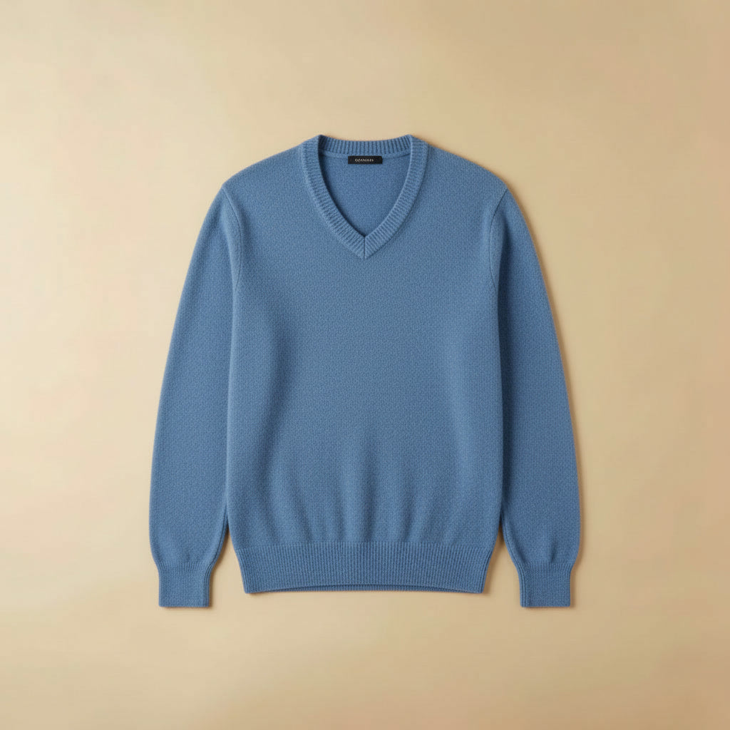 Suéter Decote V Cashmere