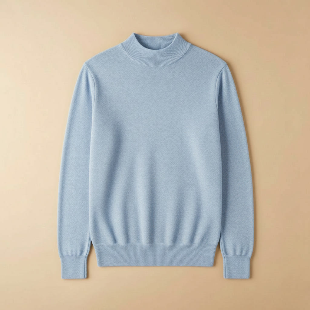 Suéter Merino Gola Alta