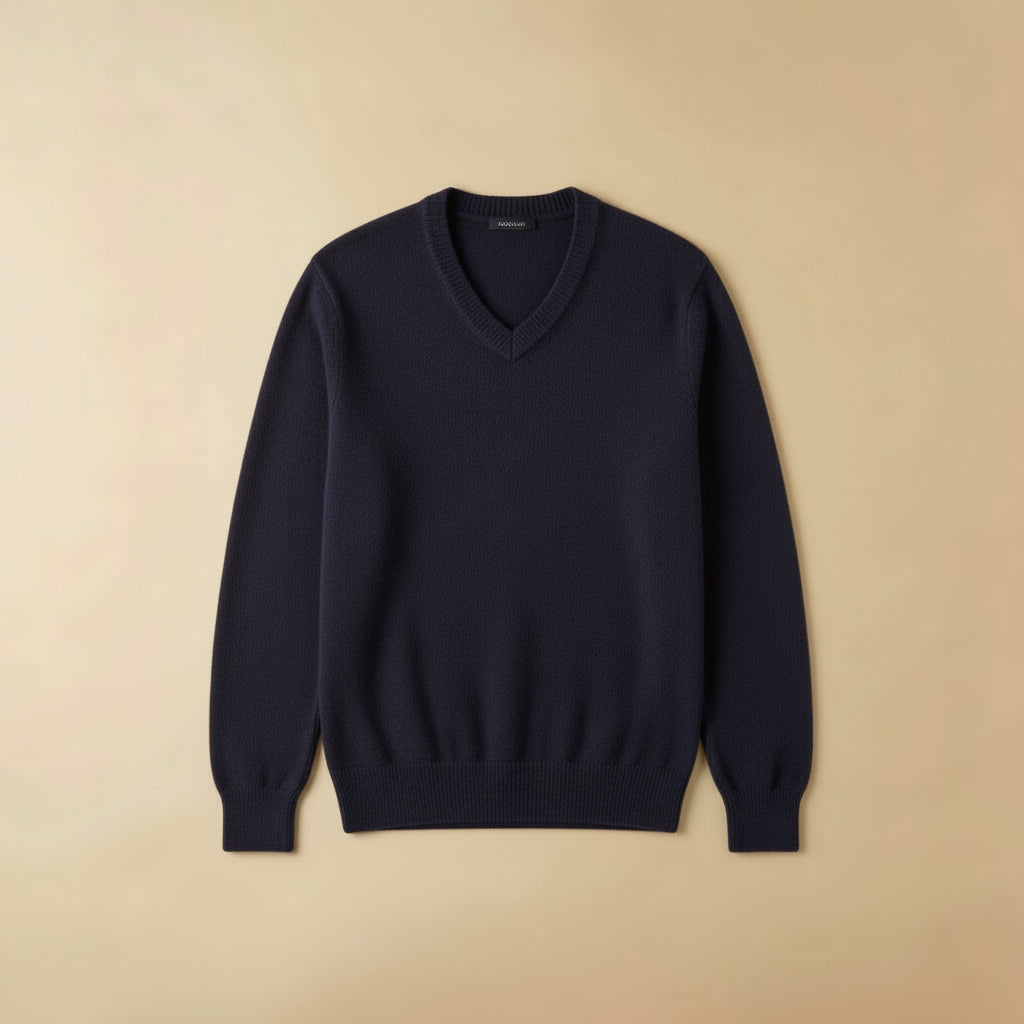 Suéter Decote V Cashmere