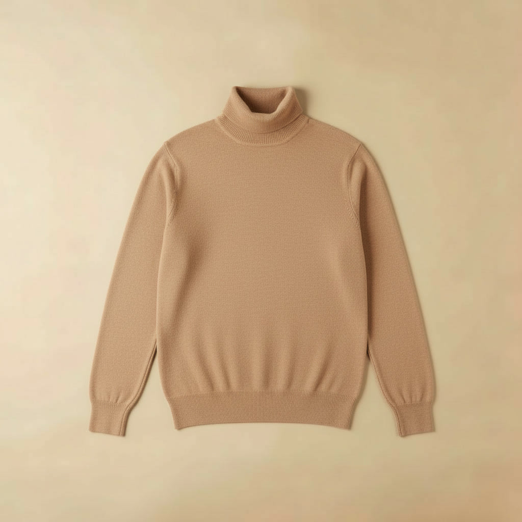 Suéter Merino Gola Tartaruga