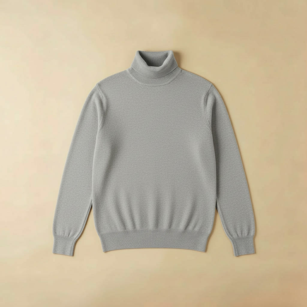 Suéter Merino Gola Tartaruga