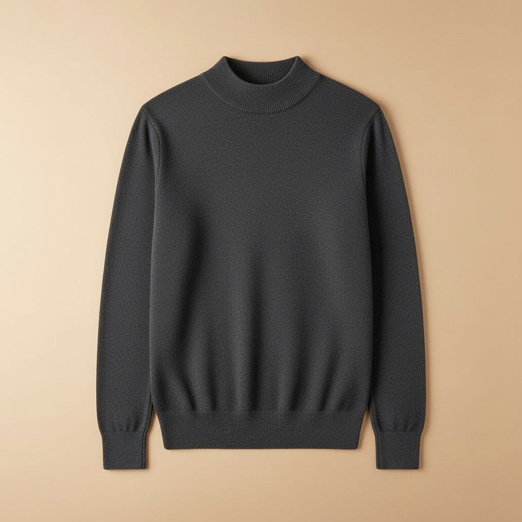 Suéter Merino Gola Alta