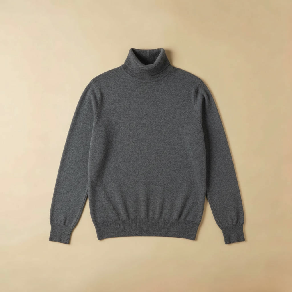 Suéter Merino Gola Tartaruga