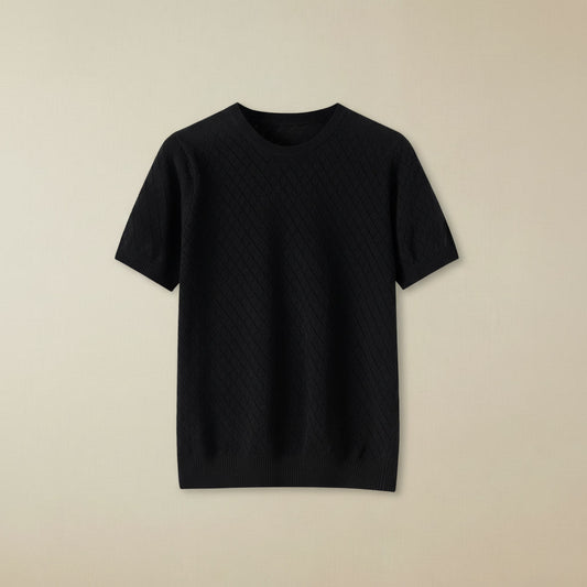 T-Shirt Algodão Hollow Out