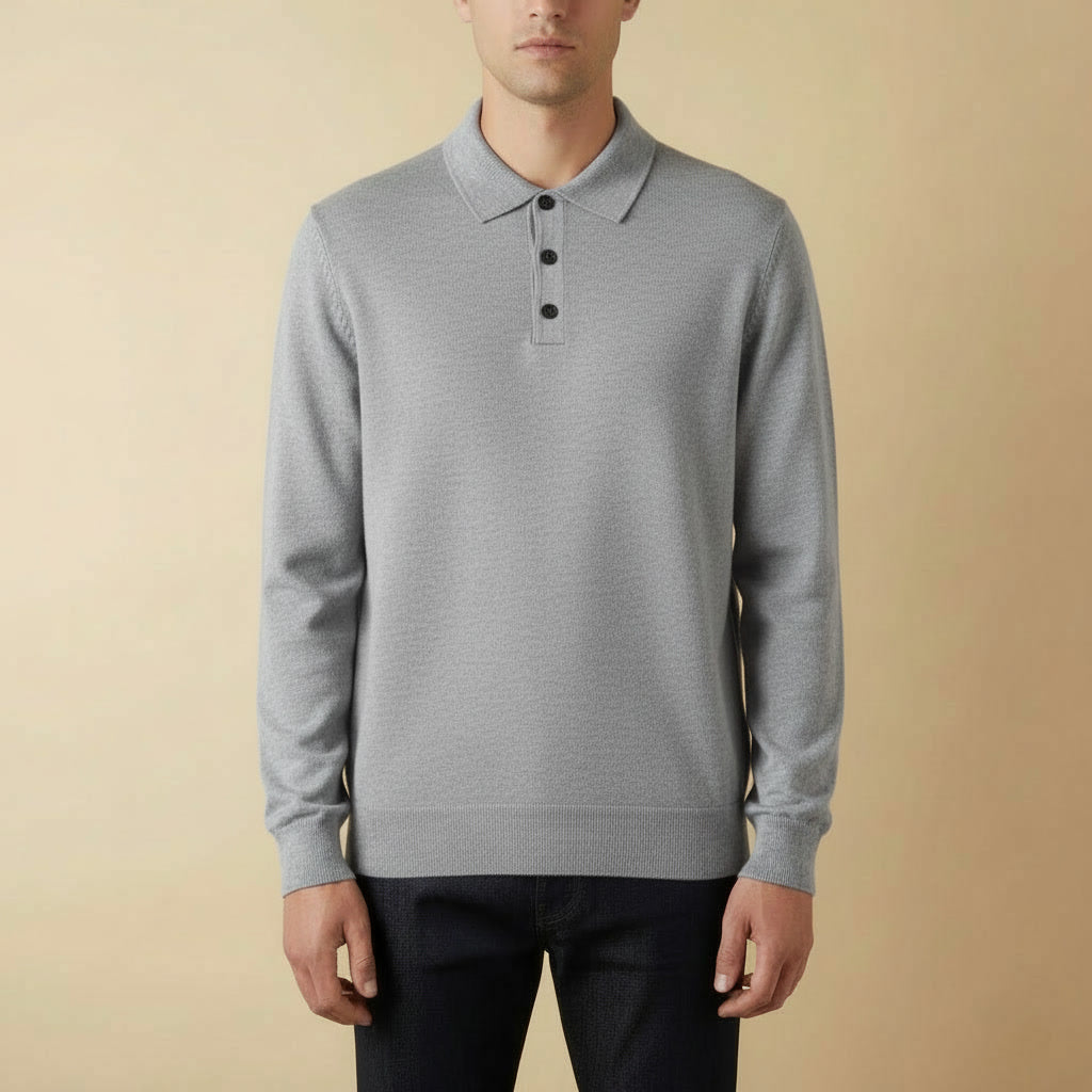 Suéter Polo Lã