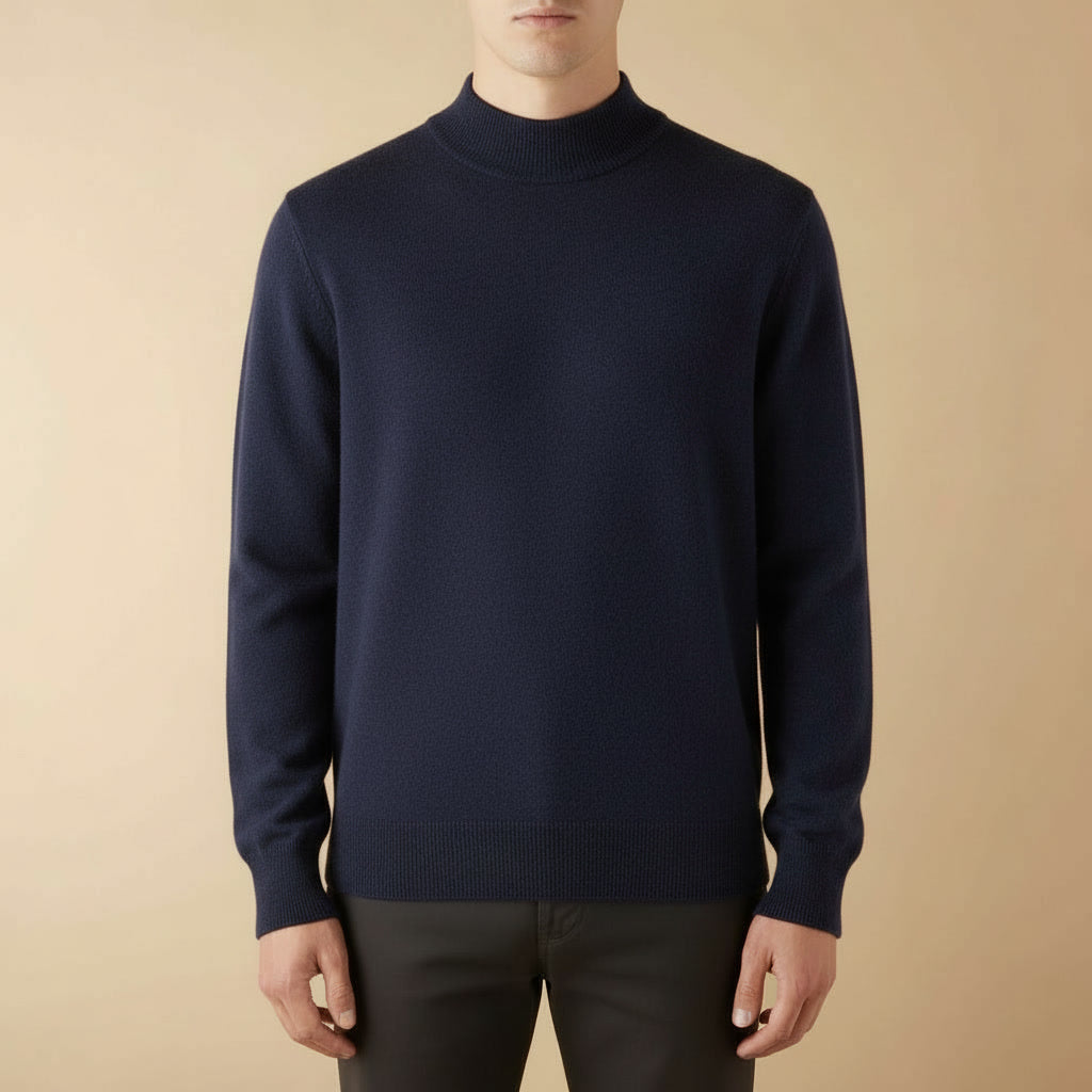 Suéter Merino Gola Alta