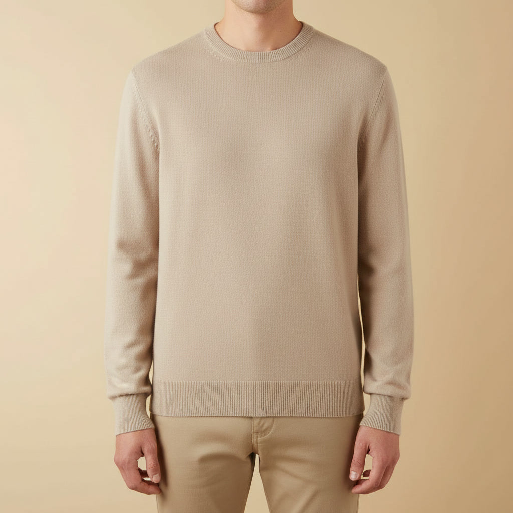 Suéter Merino Decote O