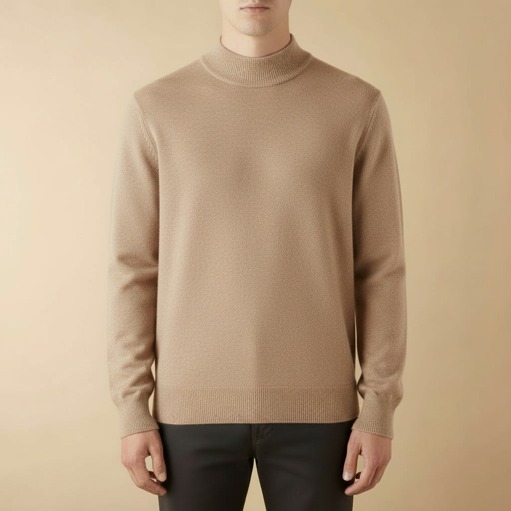 Suéter Merino Gola Alta