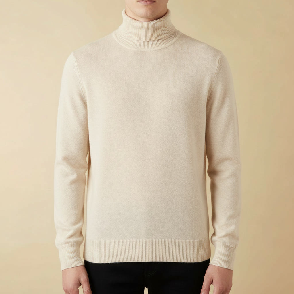 Suéter Merino Gola Tartaruga