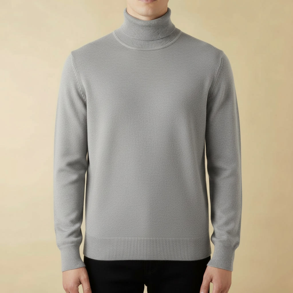 Suéter Merino Gola Tartaruga