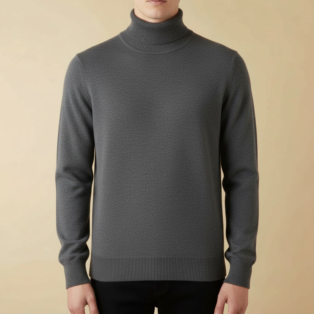 Suéter Merino Gola Tartaruga