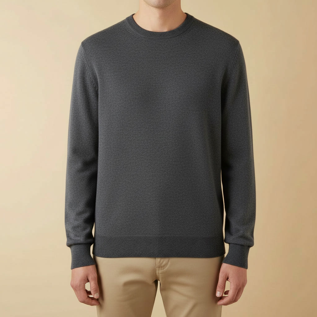 Suéter Merino Decote O