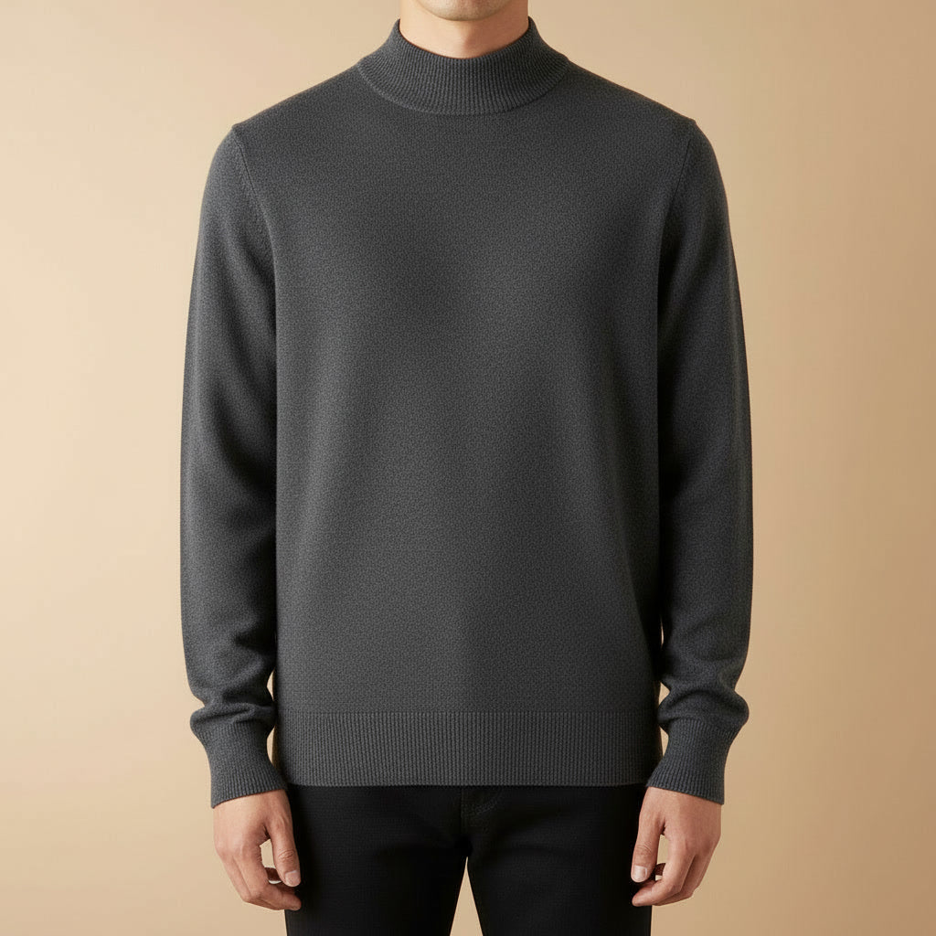 Suéter Merino Gola Alta