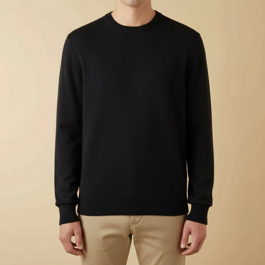 Suéter Merino Decote O