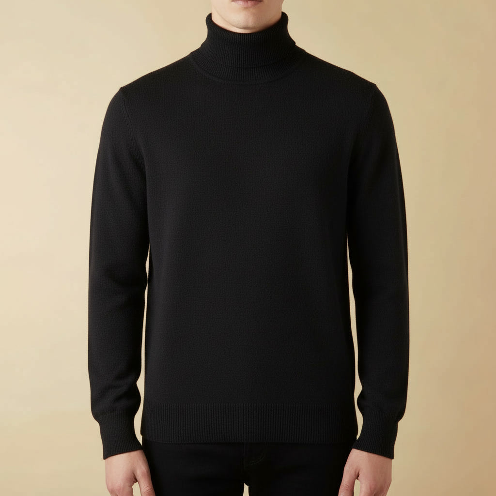 Suéter Merino Gola Tartaruga