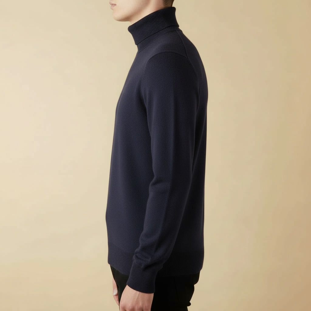 Suéter Merino Gola Tartaruga