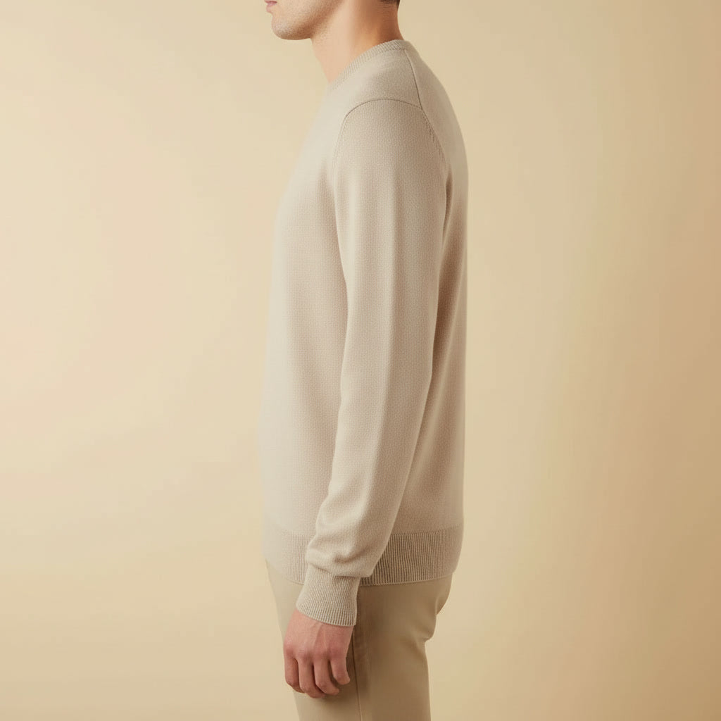 Suéter Merino Decote O