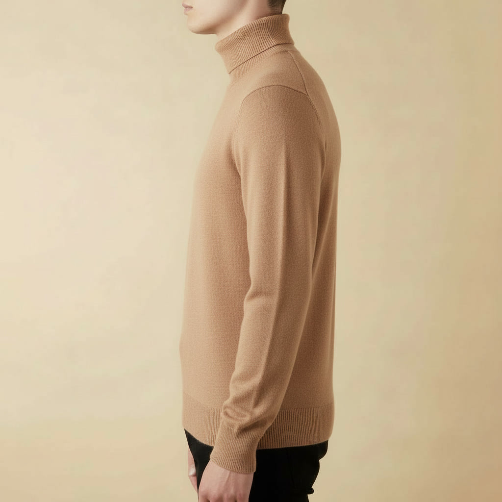 Suéter Merino Gola Tartaruga