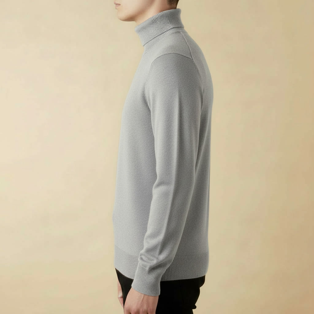 Suéter Merino Gola Tartaruga