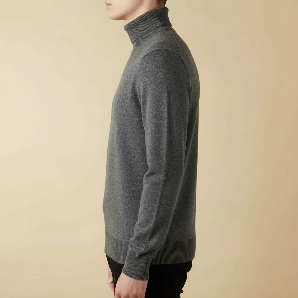 Suéter Merino Gola Tartaruga